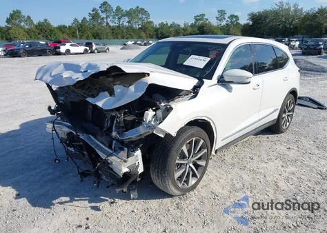 2025 Acura Mdx Technology Package from USA, damaged, VIN 5J8YE1H42SL006614